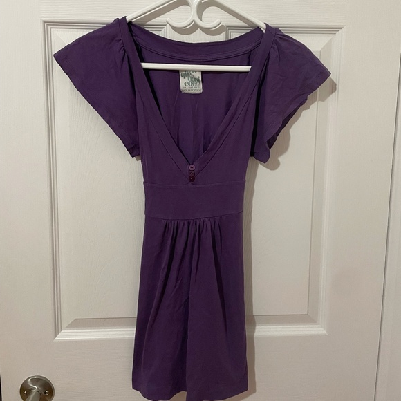 Vintage Tie-Back Babydoll Top - Picture 1 of 2